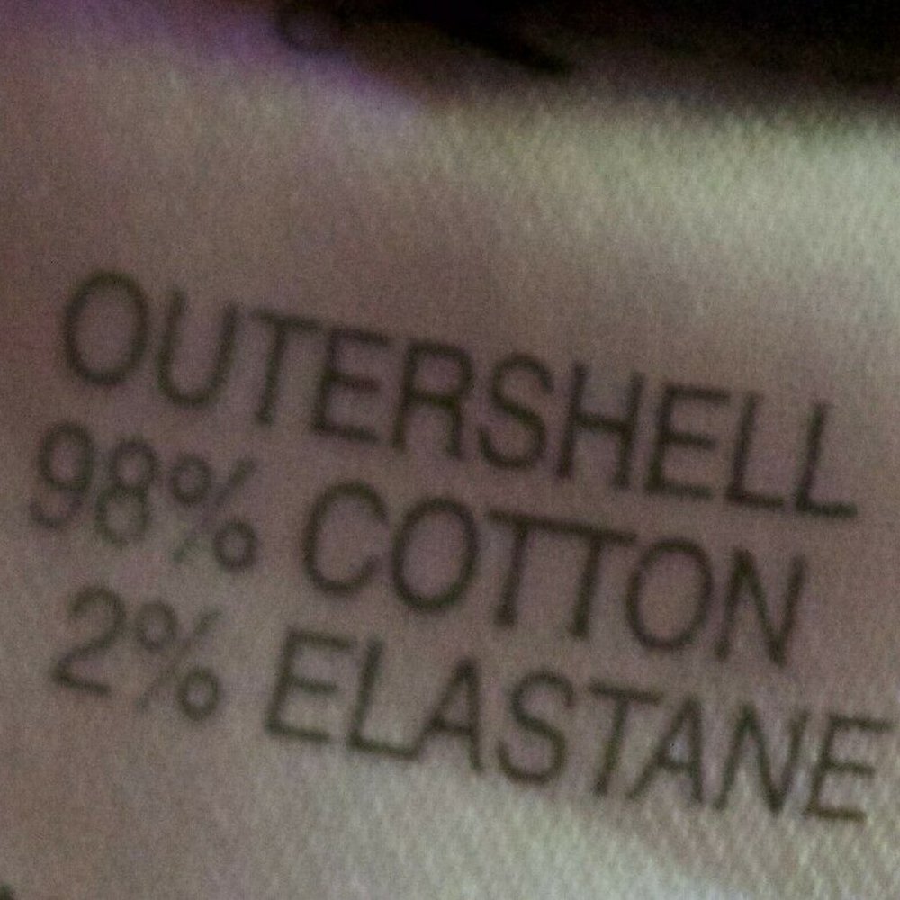 Massimo Dutti Tapered Trouser Pants Size 9.5 Beige Mid Rise Stretch - Picture 10 of 10